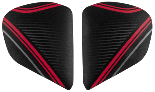 Arai Helmets - Arai Helmets Shield Cover Set for DT-X Helmets - Diablo Red Frost - 025487