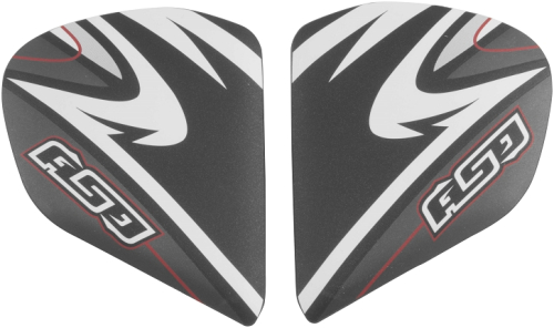 Arai Helmets - Arai Helmets Shield Cover Set for DT-X Helmets - Black Frost - 025508