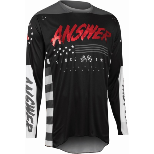 Answer - Answer A22 Elite Redzone Jersey - 446933 - Black/Red - 2XL
