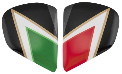 Arai Helmets - Arai Helmets Shield Cover Set for DT-X Helmets - Italy Flag - 820566