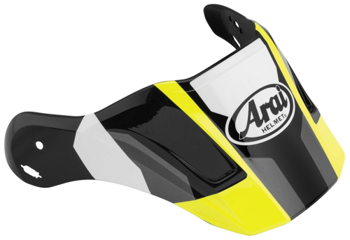 Arai Helmets - Arai Helmets Visor for XD4 Helmets - Catch Yellow - 093993