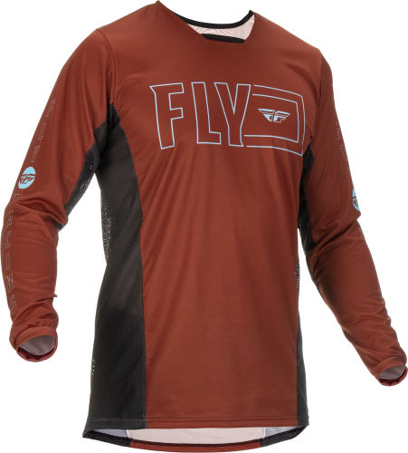 Fly Racing - Fly Racing Kinetic Fuel Jersey - 375-4242X - Rust/Black - 2XL