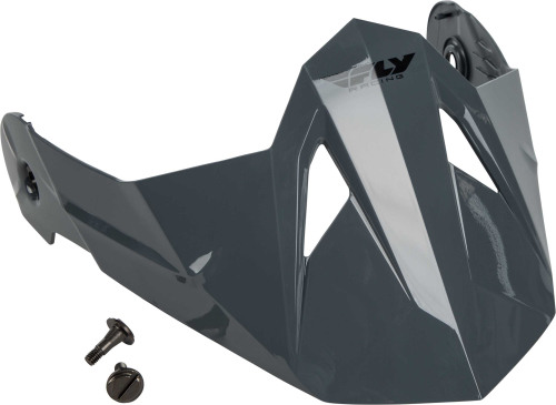 Fly Racing - Fly Racing Peak Visor for Odyssey Helmets - Gray - 73-89122
