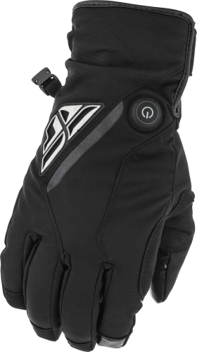 Fly Racing - Fly Racing Title Heated Gloves - 476-29312X - Black - 2XL