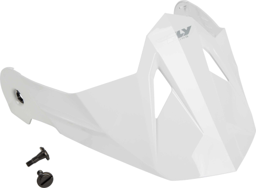 Fly Racing - Fly Racing Peak Visor for Odyssey Helmets - White - 73-89121