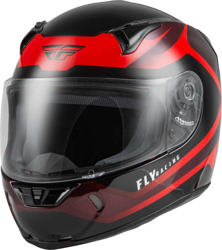 Fly Racing - Fly Racing Revolt FS Rush Helmet - 73-8384S - Black - Small