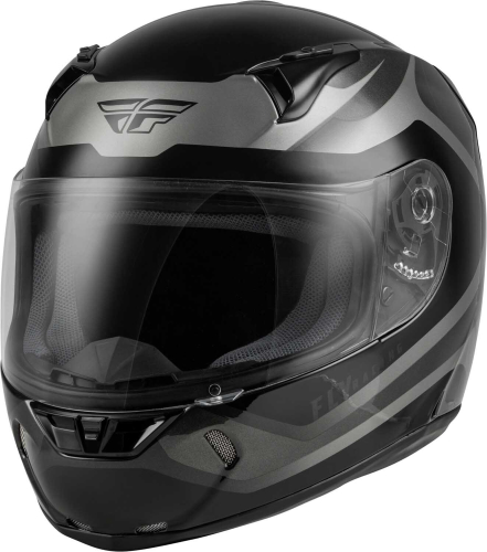 Fly Racing - Fly Racing Revolt FS Rush Helmet - 73-8383XS - Gray/Black - X-Small