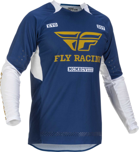 Fly Racing - Fly Racing Evolution DST Jersey - 375-123X - Navy/White/Gold - X-Large