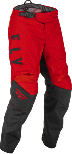 Fly Racing - Fly Racing F-16 Youth Pants - 375-93318 - Red/Black - 18