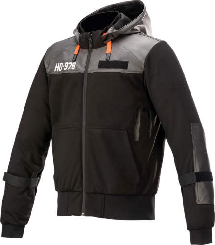 Alpinestars - Alpinestars AS-DSL Shotaro Hoodie - 4207421-10-2X - Black - 2XL