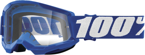 100% - 100% Strata 2 Youth Goggles - 50521-101-02 - Blue / Clear Lens - OSFA