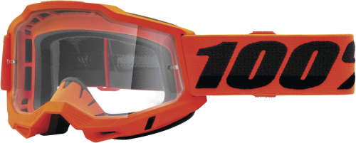 100% - 100% Accuri 2 Goggles - 50221-101-05 - Orange / Clear Lens - OSFA