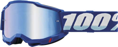 100% - 100% Accuri 2 Goggles - 50221-250-02 - Blue / Blue Mirror Lens - OSFA