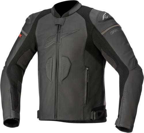 Alpinestars - Alpinestars GP Plus R V3 Rideknit Leather Jacket - 3100321-1100-50 - Black/Black - 50