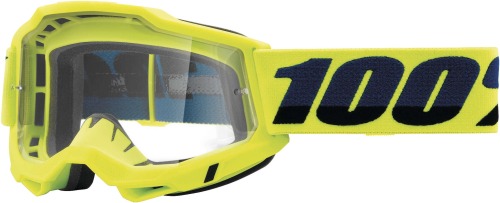 100% - 100% Accuri 2 Goggles - 50221-101-04 - Yellow / Clear Lens - OSFA