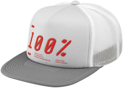 100% - 100% Transfer Trucker Hat - 20094-007-01 - Gray - OSFM