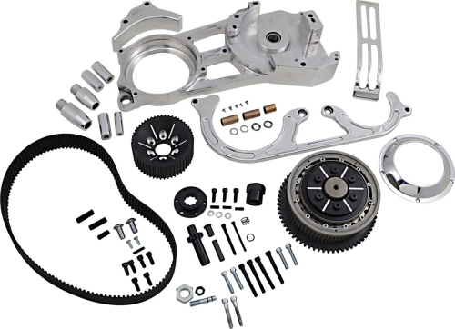 Belt Drives Ltd - Belt Drives Ltd 2in. Wide Open Belt Drives - Polished - EVO-220-P
