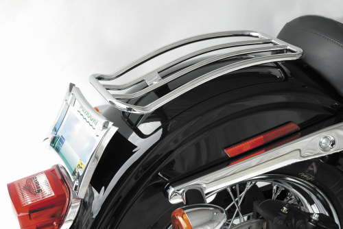 Motherwell - Motherwell 7in. Solo Luggage Rack - Chrome - MWL-118-18-CH