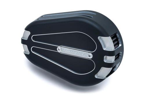Kuryakyn - Kuryakyn Crusher Maverick Pro Air Cleaner - Satin Black and Machined - 9937