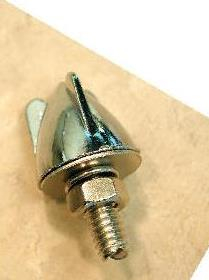 Emgo - Emgo Chrome Bolts - 6mm - Rocket - 85-83410 (1=20)