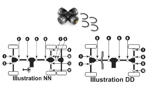 Wild Boar - Wild Boar U-Joint - ATV502