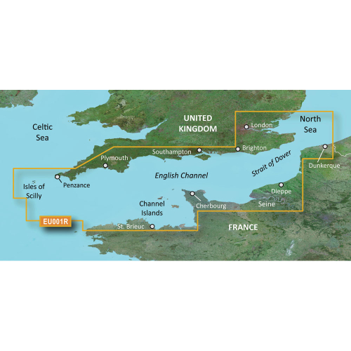 Garmin - Garmin BlueChart&reg; g3 HD - HXEU001R - English Channel - microSD&trade;/SD&trade;
