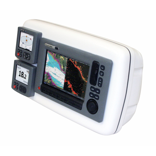 NavPod - NavPod GP1081 SailPod Precut f/Raymarine C90W/E90W & 2 ST60s f/5" Guard