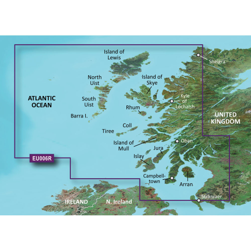 Garmin - Garmin BlueChart&reg; g3 HD - HXEU006R - Scotland West Coast - microSD&trade;/SD&trade;