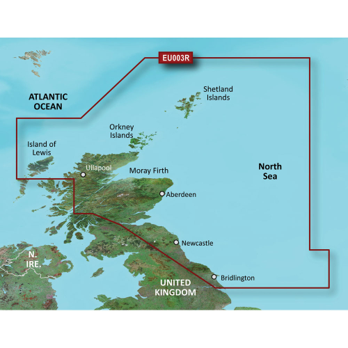 Garmin - Garmin BlueChart&reg; g3 HD - HXEU003R - Great Britain Northeast Coast - microSD&trade;/SD&trade;