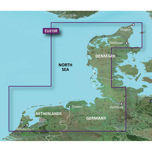 Garmin - Garmin BlueChart&reg; g3 HD - HXEU019R - Alborg to Amsterdam - microSD&trade;/SD&trade;