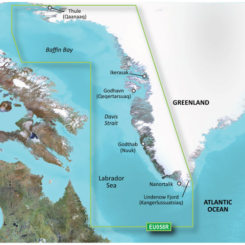Garmin - Garmin BlueChart&reg; g3 HD - HEU064R - Greenland - microSD&trade;/SD&trade;