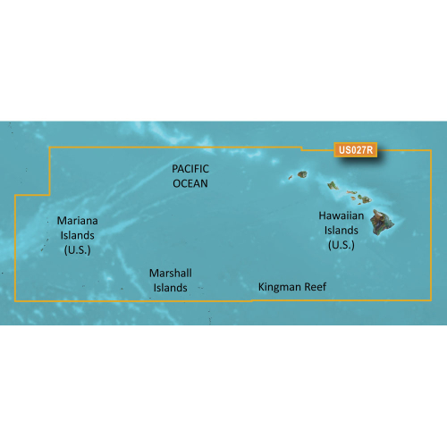 Garmin - Garmin BlueChart&reg; g3 HD - HXUS027R - Hawaiian Islands - Mariana Islands - microSD&trade;/SD&trade;