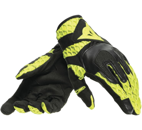 Dainese - Dainese Air-Maze Gloves - 201815944-620-L - Black/Yellow - Large