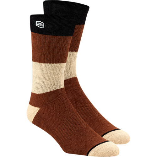 100% - 100% Casual Trio Socks - 24022-460-17 - Camel - Sm-Md