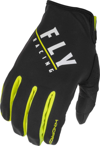 Fly Racing - Fly Racing Windproof Gloves - 371-14211 - Black/Hi-Vis - X-Large