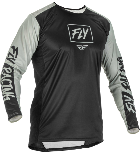 Fly Racing - Fly Racing Lite Jersey - 375-7202X - Black/Gray - 2XL