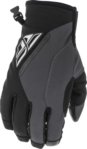 Fly Racing - Fly Racing Title Gloves - 371-05110 - Black/Gray - Large