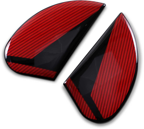 Icon - Icon Side Plate for Airform Helmets - Conflux Red - 0133-1215