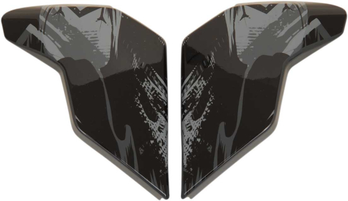 Icon - Icon Side Plate for Airflite Helmet - Stim Black - 0133-1081