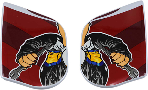 Icon - Icon Side Plate for Alliance GT Helmets - DC18 Glory - 0133-1068