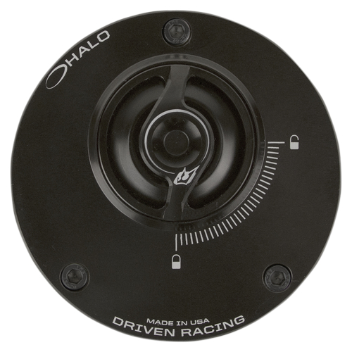 Driven Racing - Driven Racing Halo Fuel Cap - Black - DHFC-BK