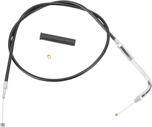 Drag Specialties - Drag Specialties Black Vinyl Throttle Cable - 32 1/2in. - 4330900B