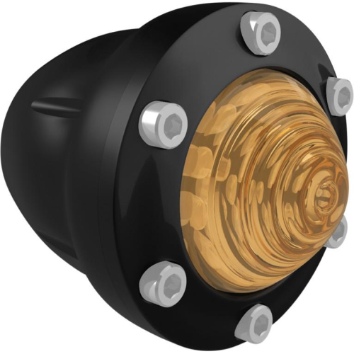 RSD - RSD Front Tracker Turn Signal Housing - Black - 0207-2018-B