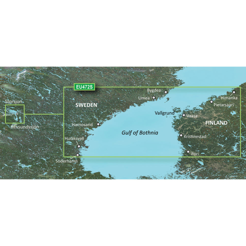 Garmin - Garmin BlueChart&reg; g3 Vision&reg; HD - VEU472S - Gulf of Bothnia, Center - microSD&trade;/SD&trade;