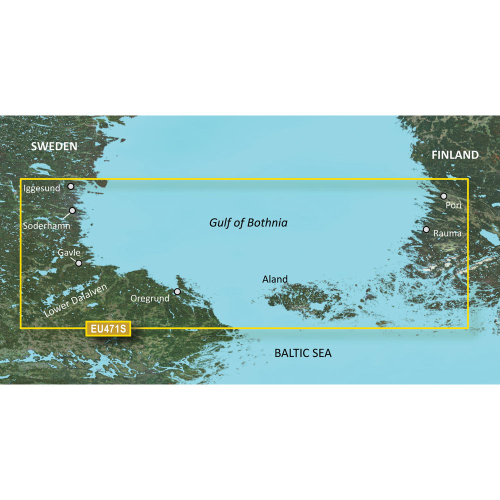 Garmin - Garmin BlueChart&reg; g3 Vision&reg; HD - VEU471S - Gulf of Bothnia - microSD&trade;/SD&trade;