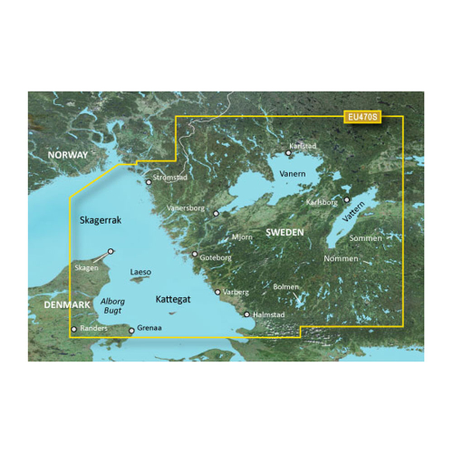 Garmin - Garmin BlueChart&reg; g3 Vision&reg; HD - VEU470S - Stromstad to Halmstad - microSD&trade;/SD&trade;