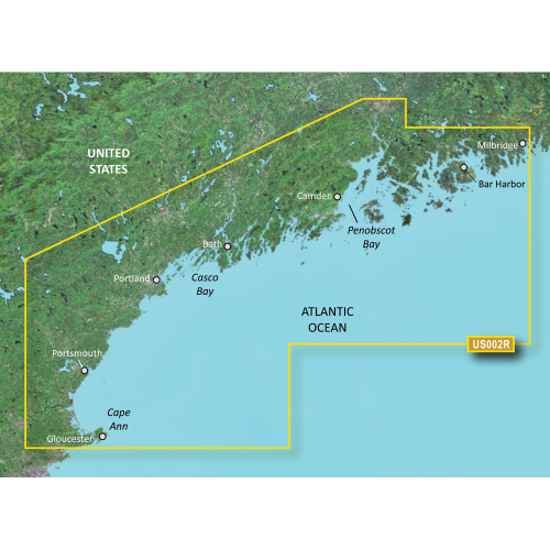 Garmin - Garmin BlueChart&reg; g3 Vision&reg; HD - VUS002R - South Maine - microSD&trade;/SD&trade;