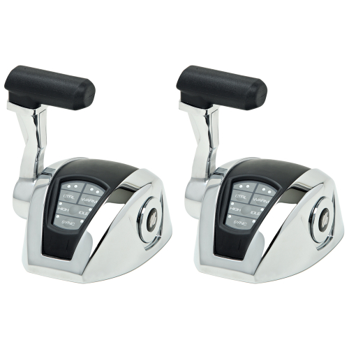 Uflex USA - UFlex Power A Electronic Control Package - Single Engine/Dual Station - Mechanical Throttle/Electronic Shift