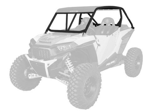 Pro Armor - Pro Armor Baja Cage with Intrusion Bars - Solar Black - P141C025SLR