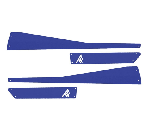 Thumper Fab - Thumper Fab Accent Panels For Half Doors - 2 door kit - Polaris Blue - TF011702.G3S-BL